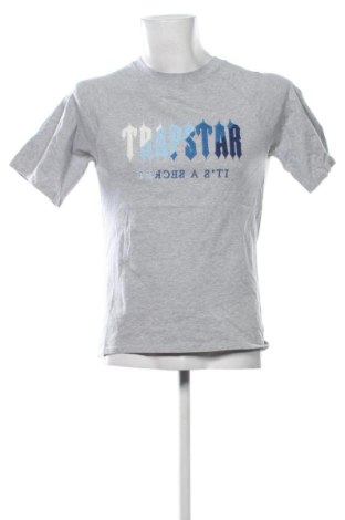 Мъжка тениска Trapstar, Размер M, Цвят Сив, Цена 23,51 €, #137536639
