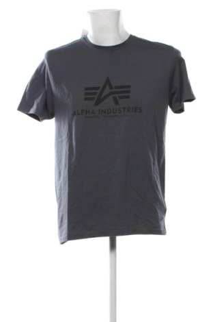 Ανδρικό t-shirt Alpha Industries, Μέγεθος M, Χρώμα Γκρί, Τιμή 19,00 €, #137542460