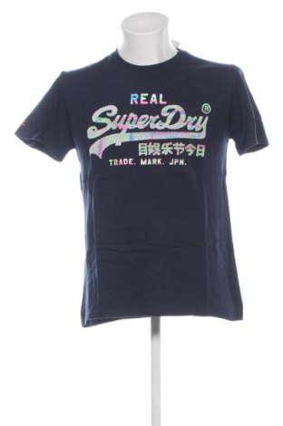 Мъжка тениска Superdry, Размер XL, Цвят Син, Цена 15,00 €, #137543509