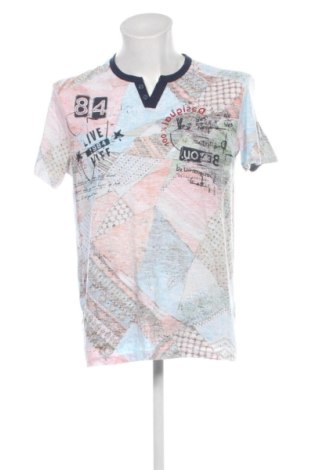 Męski T-shirt Desigual, Rozmiar M, Kolor Kolorowy, Cena 88,90 zł, #137544832