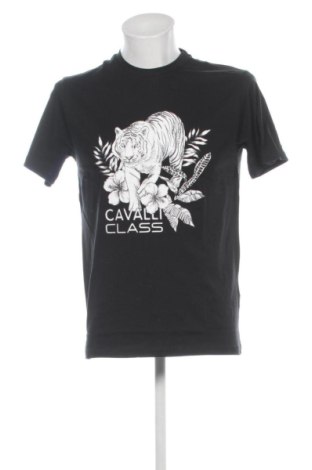 Męski T-shirt Cavalli Class, Rozmiar L, Kolor Czarny, Cena 258,71 zł, #137553453
