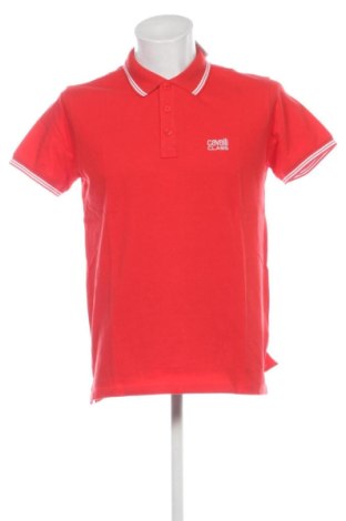 Męski T-shirt Cavalli Class, Rozmiar L, Kolor Czerwony, Cena 369,33 zł, #137553611