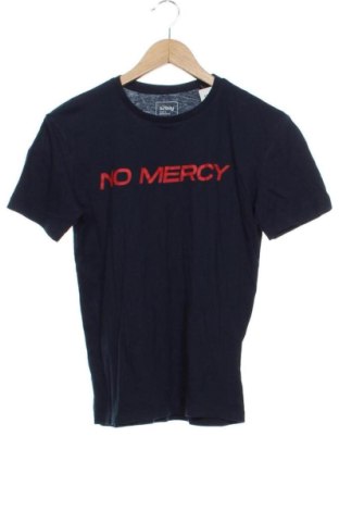 Męski T-shirt Sinsay, Rozmiar XS, Kolor Niebieski, Cena 28,23 zł, #137515037