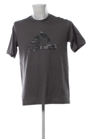 Męski T-shirt Adidas, Rozmiar M, Kolor Szary, Cena 131,24 zł, #137515110