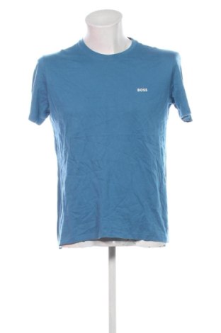 Tricou de bărbați Hugo Boss, Mărime L, Culoare Albastru, Preț 219,99 Lei, #137517204