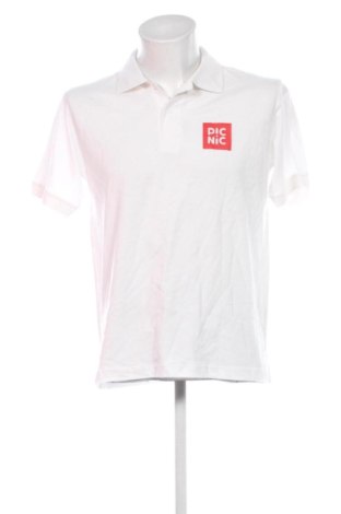 Мъжка тениска PICNIC, Размер L, Цвят Бял, Цена 26,00 €, #137517688
