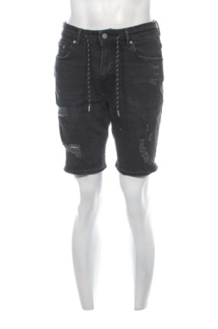Pantaloni scurți de bărbați Pull&Bear, Mărime M, Culoare Negru, Preț 73,49 Lei, #137509226