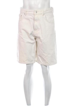 Pantaloni scurți de bărbați Pull&Bear, Mărime M, Culoare Ecru, Preț 73,49 Lei, #137525101