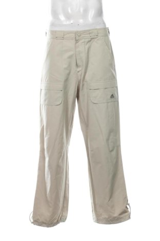 Мъжки панталон Adidas, Размер L, Цвят Бежов, Цена 25,00 €, #137544038