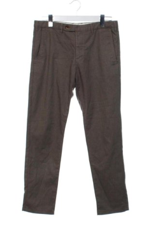 Мъжки панталон Zara, Размер S, Цвят Кафяв, Цена 11,62 €, #137520051
