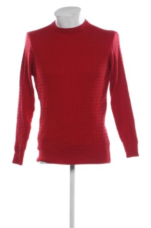 Męski sweter Teodor, Rozmiar M, Kolor Czerwony, Cena 55,04 zł, #137522444