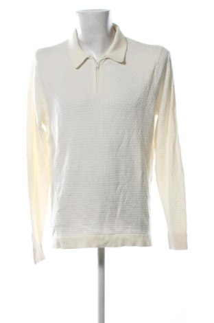 Męski sweter Hollister, Rozmiar XL, Kolor ecru, Cena 110,99 zł, #137526914
