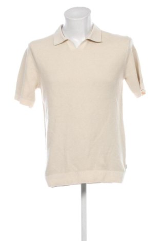 Pulover de bărbați Jack & Jones, Mărime M, Culoare Ecru, Preț 202,41 Lei, #137540210