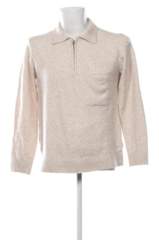 Pulover de bărbați H&M, Mărime L, Culoare Bej, Preț 97,99 Lei, #137546146