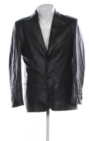 Geacă de piele pentru bărbati Unbranded, Mărime L, Culoare Negru, Preț 282,99 Lei, #137496254