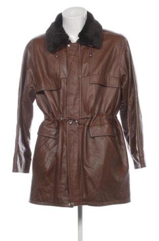 Мъжко кожено яке Unbranded, Размер XL, Цвят Кафяв, Цена 56,24 €, #137496559