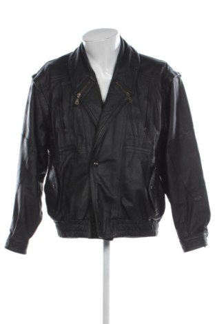 Geacă de piele pentru bărbati Unbranded, Mărime L, Culoare Negru, Preț 282,99 Lei, #137497711