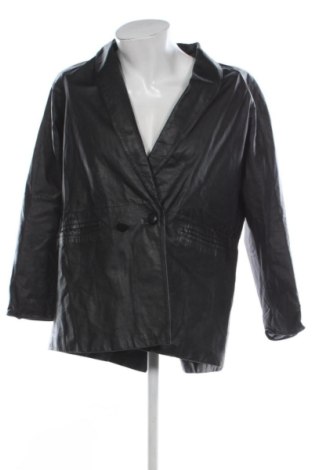 Geacă de piele pentru bărbati Unbranded, Mărime L, Culoare Negru, Preț 272,95 Lei, #137539622