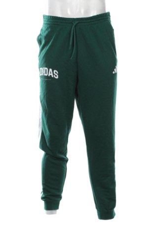 Мъжко спортно долнище Adidas, Размер L, Цвят Зелен, Цена 56,24 €, #137515737