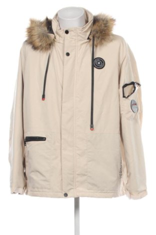 Ανδρικό μπουφάν Unbranded, Μέγεθος 4XL, Χρώμα  Μπέζ, Τιμή 42,00 €, #137540687