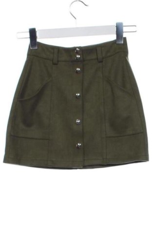 Fustă Bershka, Mărime XS, Culoare Verde, Preț 39,00 Lei, #137493499