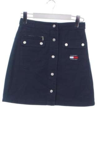 Fustă Tommy Jeans, Mărime XXS, Culoare Albastru, Preț 121,51 Lei, #137504503
