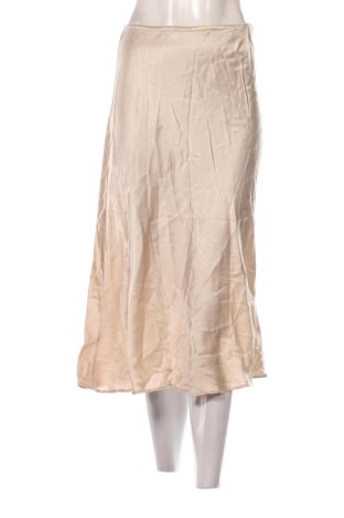 Fustă Zara, Mărime L, Culoare Bej, Preț 101,67 Lei, #137534020