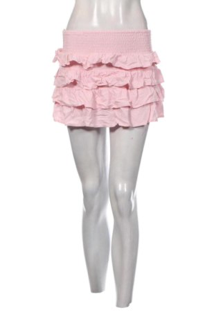 Пола Bershka, Размер S, Цвят Розов, Цена 9,00 €, #137546236