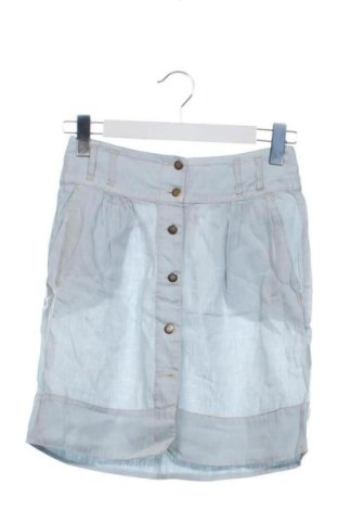 Fustă Zara, Mărime XS, Culoare Albastru, Preț 52,49 Lei, #137509851