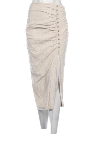 Пола Zara, Размер S, Цвят Бежов, Цена 15,00 €, #137511088
