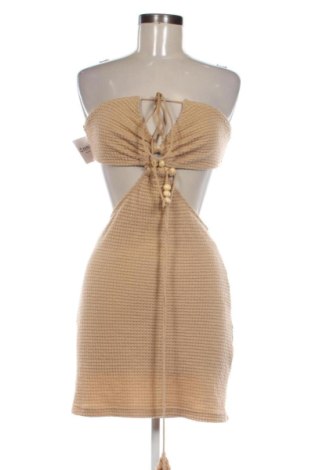 Rochie Unbranded, Mărime XS, Culoare Bej, Preț 68,24 Lei, #137528117