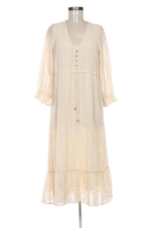 Rochie Zara, Mărime L, Culoare Ecru, Preț 140,11 Lei, #137531403