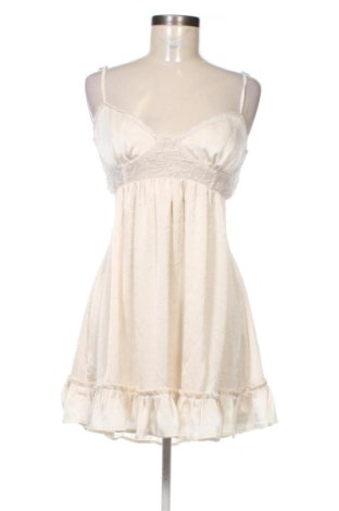 Šaty  Stradivarius, Velikost S, Barva Krémová, Cena  349,00 Kč, #137556278