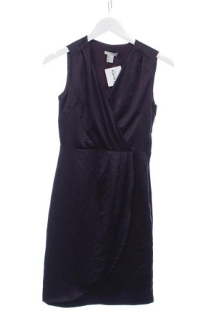 Kleid H&M, Größe XS, Farbe Lila, Preis 17,75 €, #137509561