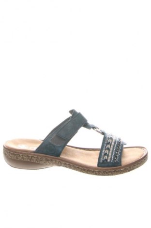 Pantolette Rieker, Größe 38, Farbe Blau, Preis € 62,99