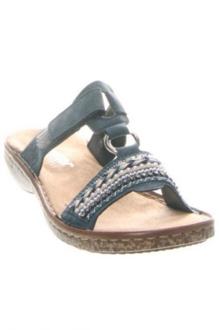 Pantolette Rieker, Größe 38, Farbe Blau, Preis € 62,99