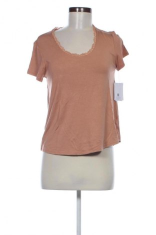 Bluzka damska Calvin Klein, Rozmiar S, Kolor Brązowy, Cena 222,99 zł