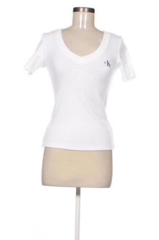 Bluzka damska Calvin Klein Jeans, Rozmiar XS, Kolor Biały, Cena 222,99 zł, #133068610