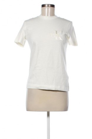 Bluzka damska Calvin Klein Jeans, Rozmiar XS, Kolor Biały, Cena 275,99 zł, #133126689