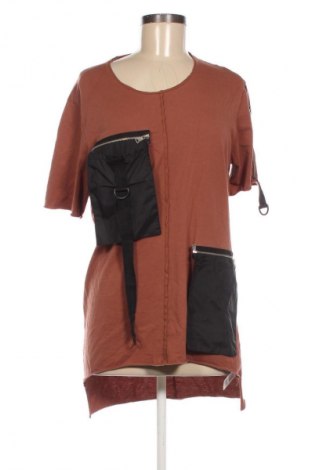 Bluzka damska Eksi-1, Rozmiar M, Kolor Brązowy, Cena 29,31 zł