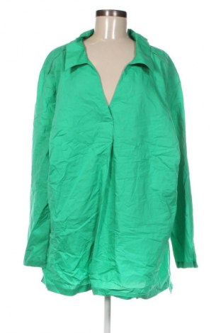 Дамска блуза Sheego, Размер 4XL, Цвят Зелен, Цена 18,40 €, #133045292