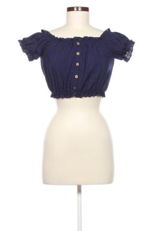 Bluză de femei Zaful, Mărime S, Culoare Albastru, Preț 7,99 Lei