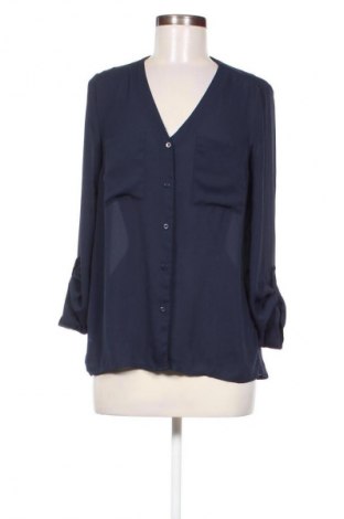 Γυναικείο πουκάμισο H&M Divided, Μέγεθος XS, Χρώμα Μπλέ, Τιμή 2,99 €