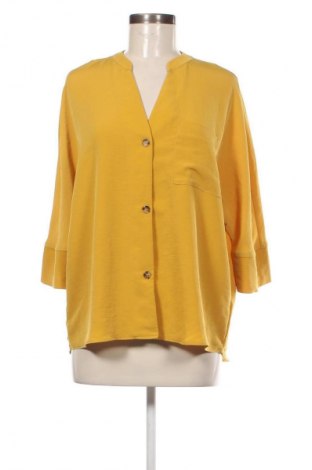 Γυναικείο πουκάμισο River Island, Μέγεθος M, Χρώμα Κίτρινο, Τιμή 3,99 €