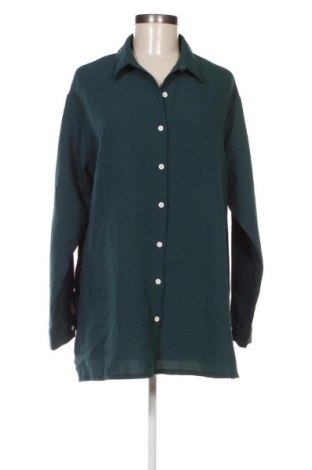 Γυναικείο πουκάμισο SHEIN, Μέγεθος M, Χρώμα Πράσινο, Τιμή 1,99 €