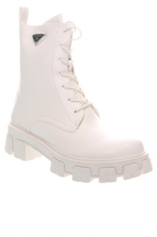 Damen Stiefeletten Laura Biagiotti, Größe 40, Farbe Weiß, Preis 77,99 €