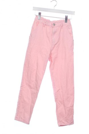 Damskie jeansy SHEIN, Rozmiar XS, Kolor Różowy, Cena 22,47 zł