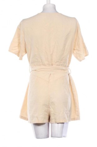 Kurzer Damenoverall ASOS, Größe M, Farbe Ecru, Preis 41,25 €