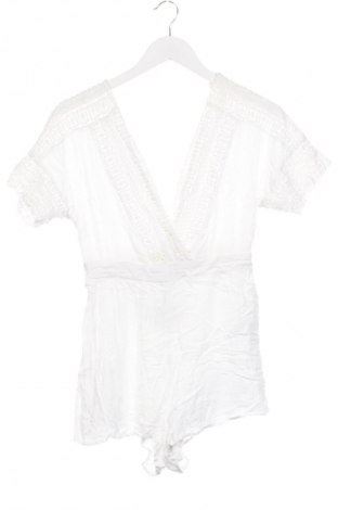 Női rövid overál Forever 21, Méret S, Szín Fehér, Ár 1 139 Ft