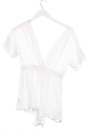 Női rövid overál Forever 21, Méret S, Szín Fehér, Ár 1 139 Ft